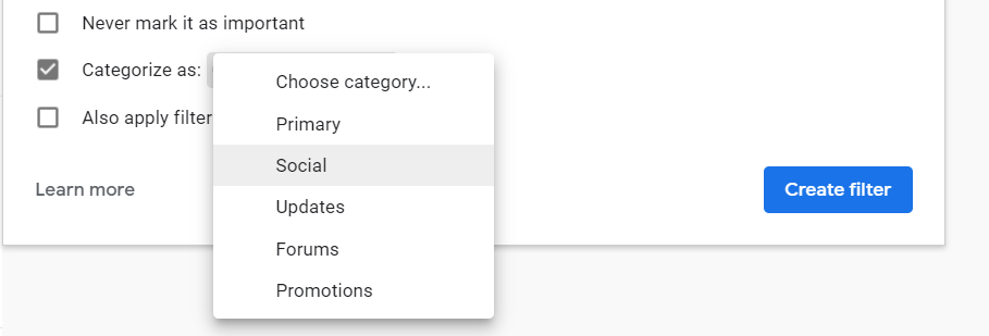 categorize as