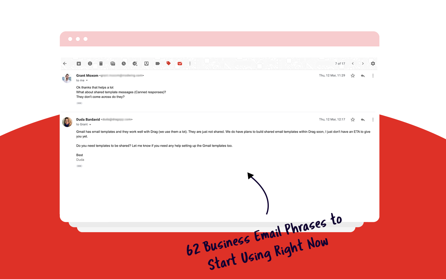 62 Business Email Phrases to Start Using Right Now | DragApp.com