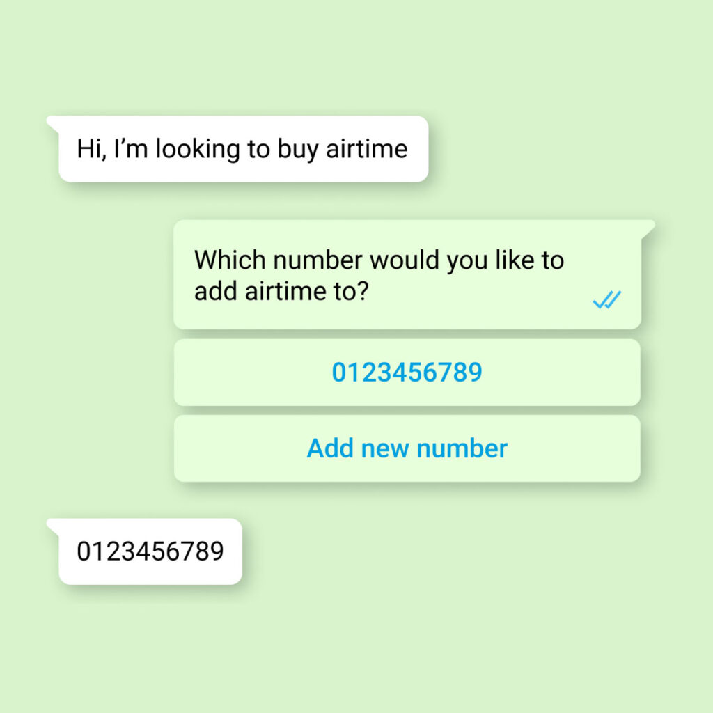 whatsapp business api clickable messages